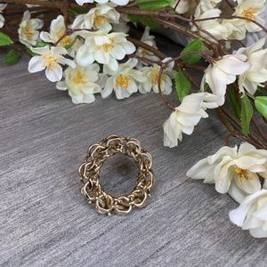 Vintage 14k Overlay Gold Unsigned Brooch